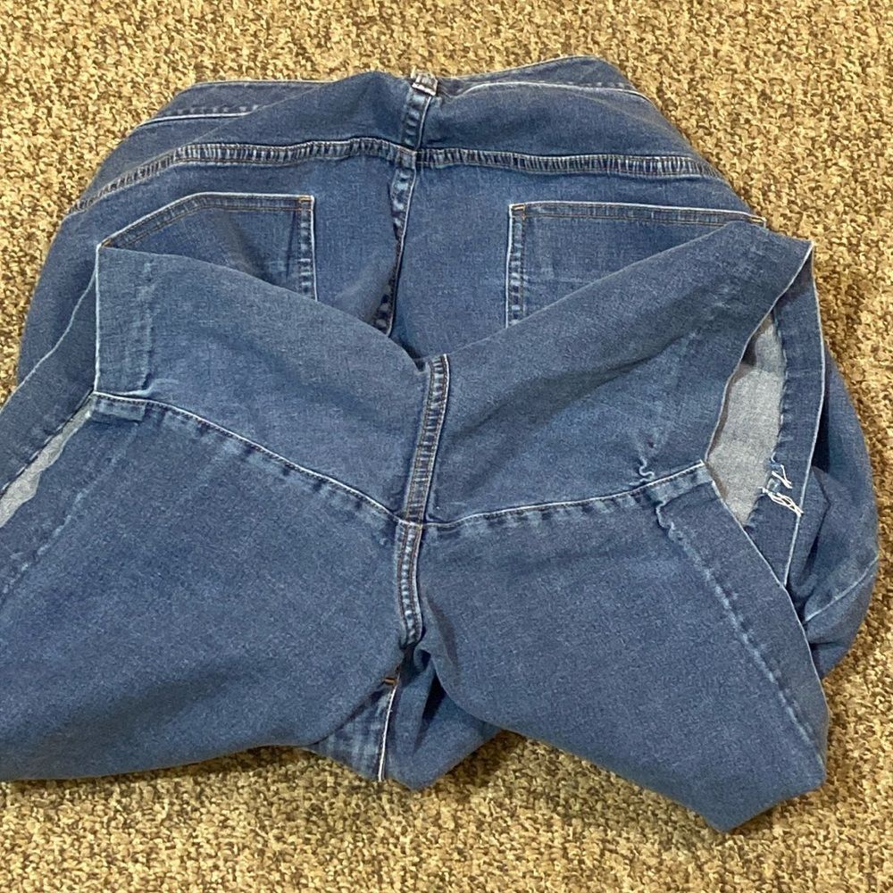 10/$50 SO BLUE SIGRID OLDEN WOMAN JEANS SHORTS SIZE 20W - Picture 9 of 14